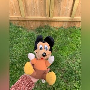 Vintage 1984 Hardee’s‎ Disney Mickey’s Christmas Carol Plush Toy MICKEY MOUSE 7"